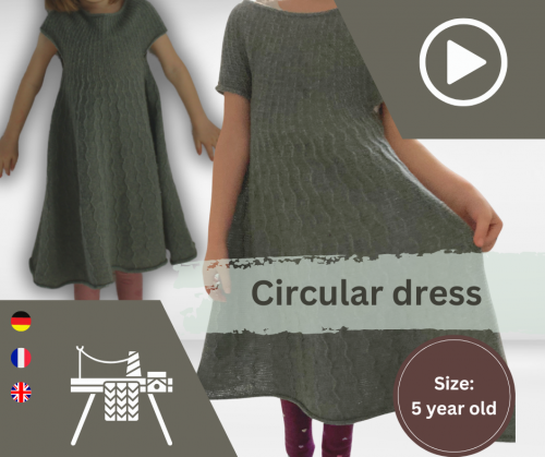 Round Yoke Dress (no sleeves)