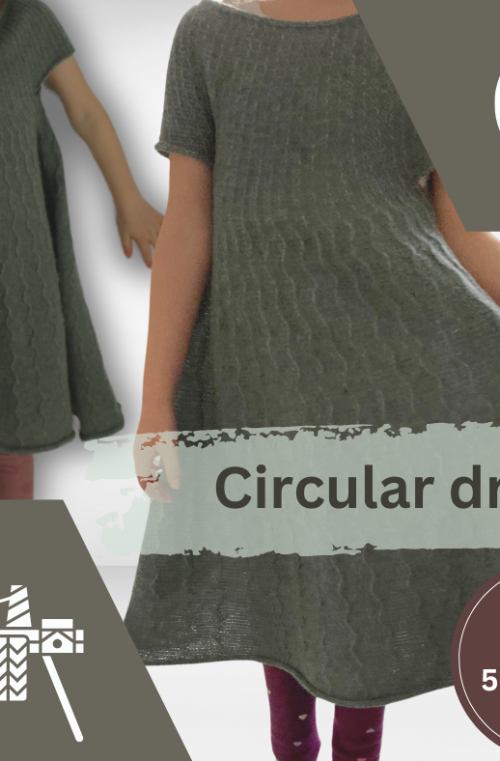 Round Yoke Dress (no sleeves)