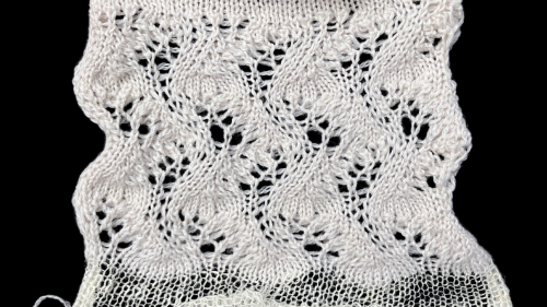Flower Lace with Tuck