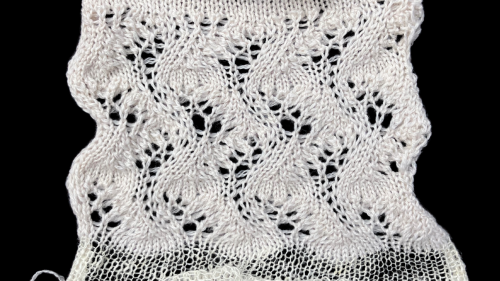 Flower Lace with Tuck