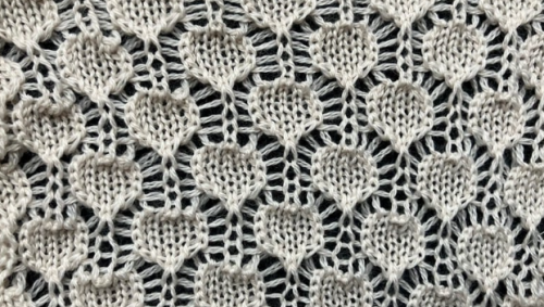 Hexagons Lace - Shetland style