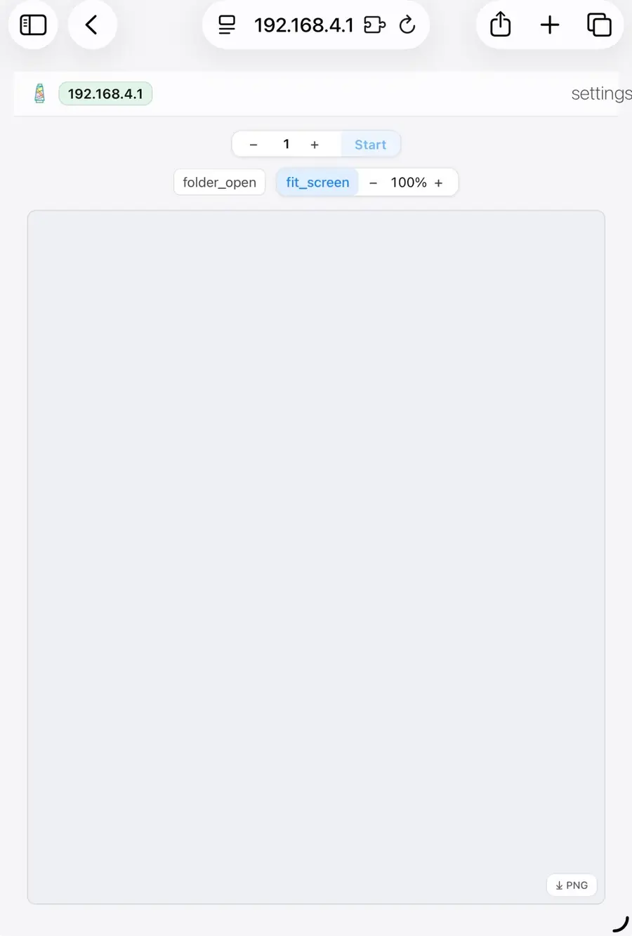 Open the eKnitter setup page